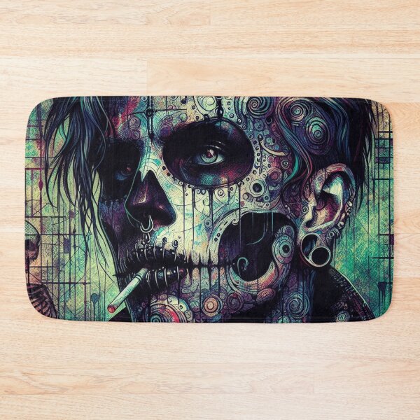 Item preview, Punk Metal Rocker Art designed and sold by TheDarkWardrobe.