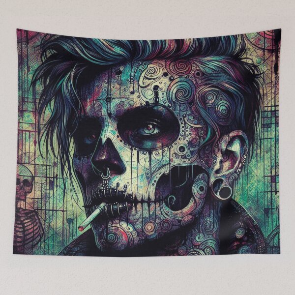 Item preview, Punk Metal Rocker Art designed and sold by TheDarkWardrobe.