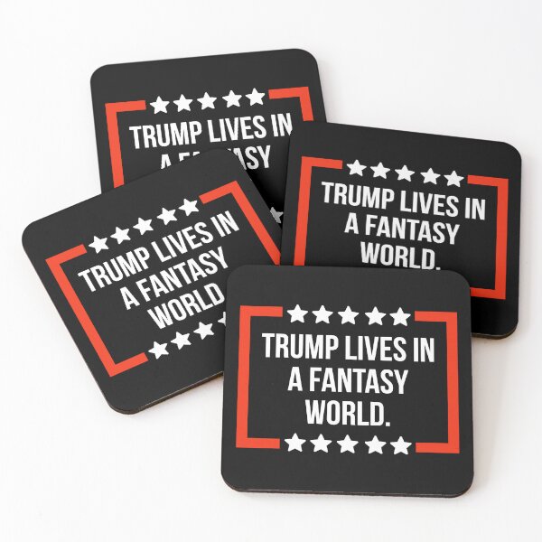 Item preview, Trump lives in a fantasy world.  designed and sold by Rachel the Artist .