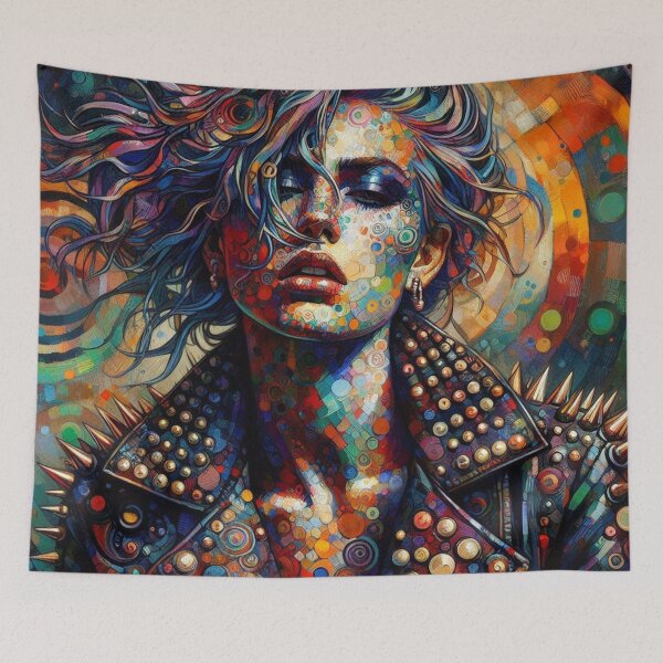 Item preview, Punk Metal Rocker Art designed and sold by TheDarkWardrobe.