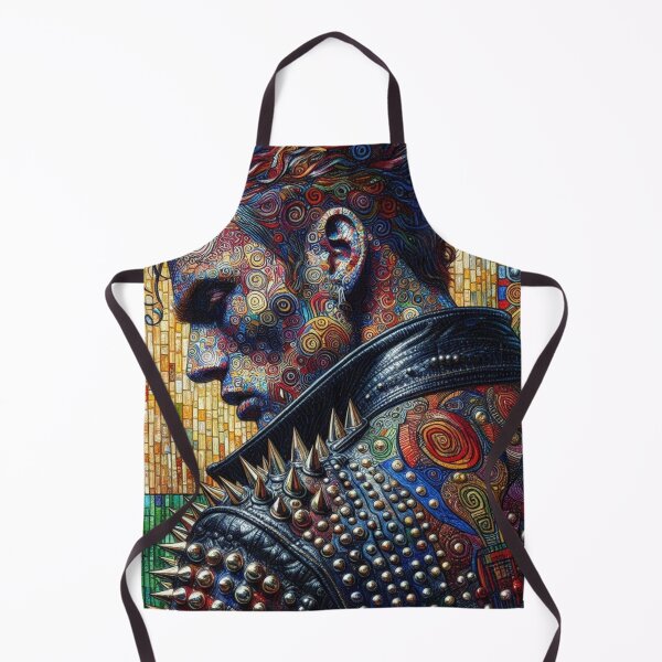 Item preview, Punk Metal Rocker Art designed and sold by TheDarkWardrobe.