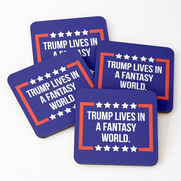 Item preview, Trump lives in a fantasy world.  designed and sold by Rachel the Artist .