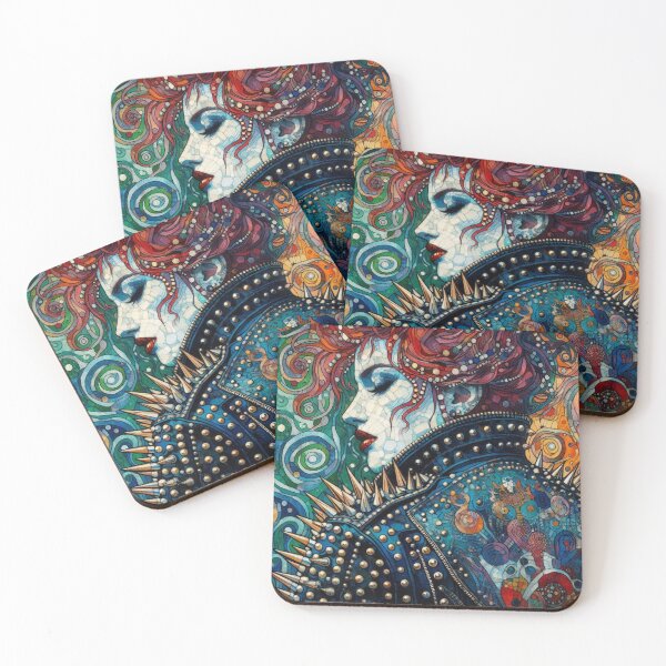 Item preview, Punk Metal Rocker Art designed and sold by TheDarkWardrobe.