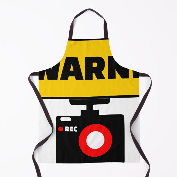 Item preview, Dash Cam Recording Warning Sign t-shirt designed and sold by TayShopMT.