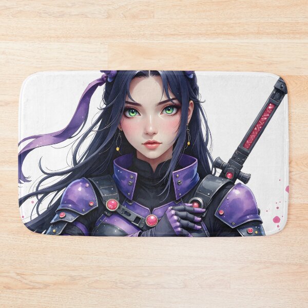 Item preview, Stealthy Female Ninja – Samurai Precision & Futuristic Edge  designed and sold by nhk999.