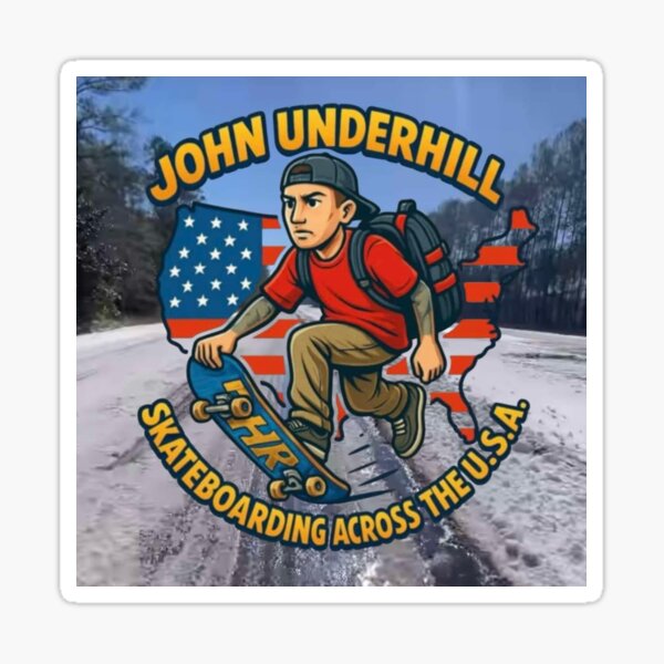 Artikel-Vorschau von Skateboarding quer durch Amerika, designt und verkauft von skateusa1.