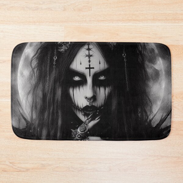 Item preview, Black Metal Rocker Art designed and sold by TheDarkWardrobe.