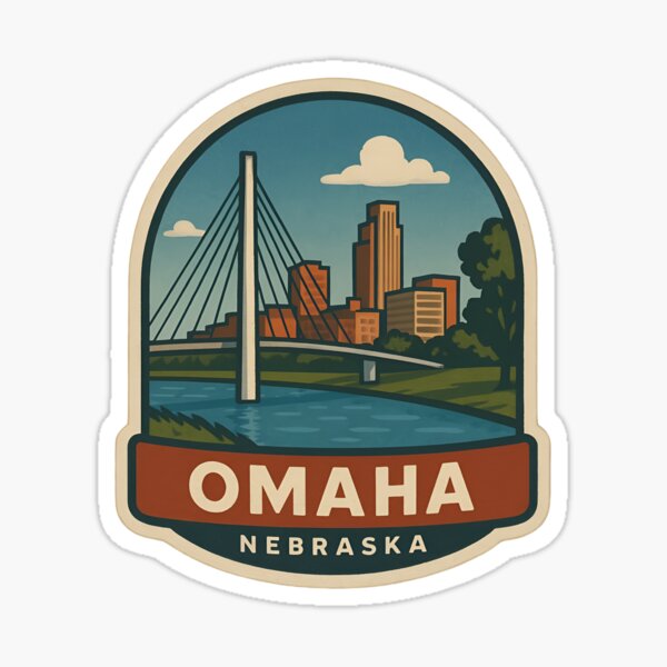 Item preview, Omaha Nebraska designed and sold by LoveLabDesign.