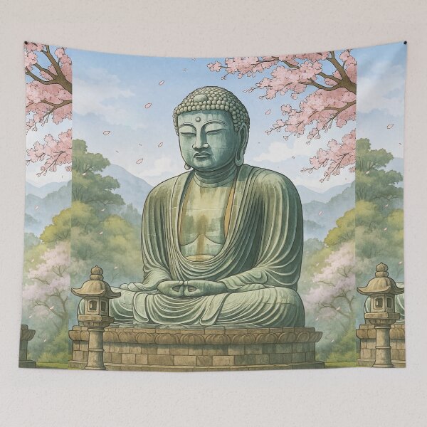 Item preview, The Great Buddha of Kamakura designed and sold by Takeda-art.