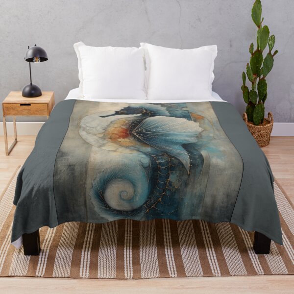 Item preview, Azure Majesty: A Gilded Tide designed and sold by bloorose.