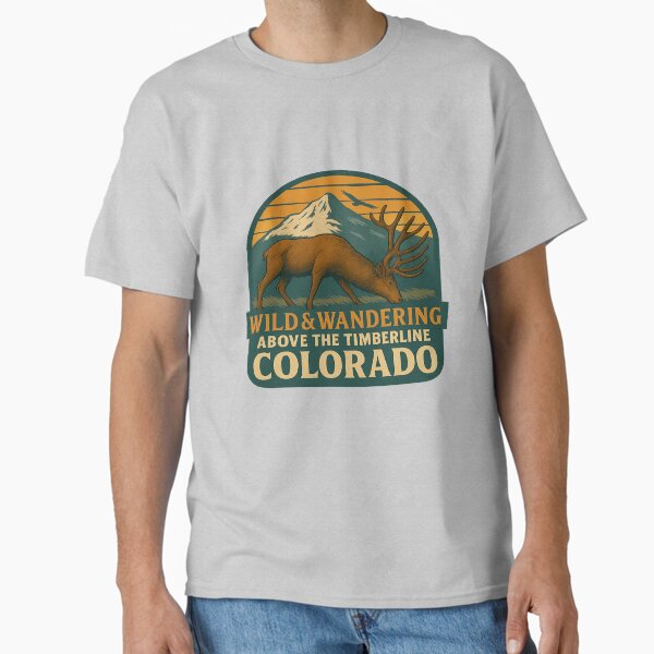 Vista previa del artículo con la obra «Salvaje y errante por encima de la línea de árboles de Colorado», diseñado y vendido por YampaRootsPrinting.
