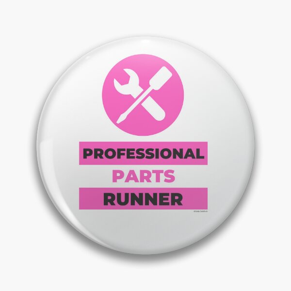 Item preview, Professional Parts Runner designed and sold by giddygoldfinch.