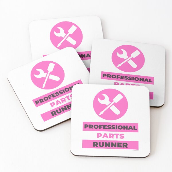 Item preview, Professional Parts Runner designed and sold by giddygoldfinch.