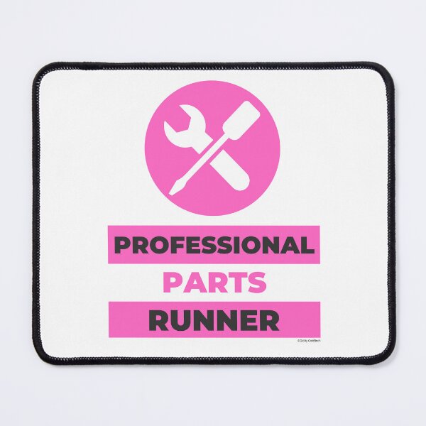 Item preview, Professional Parts Runner designed and sold by giddygoldfinch.