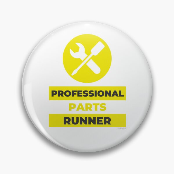 Item preview, Professional Parts Runner designed and sold by giddygoldfinch.