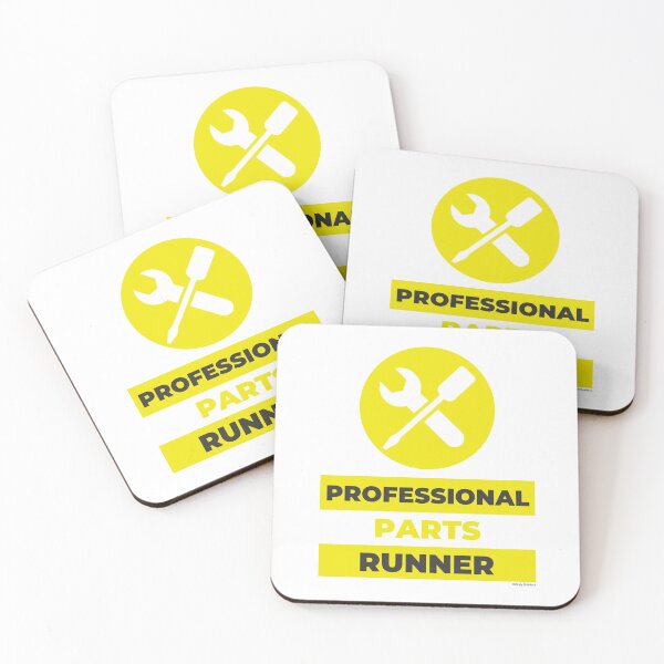 Item preview, Professional Parts Runner designed and sold by giddygoldfinch.