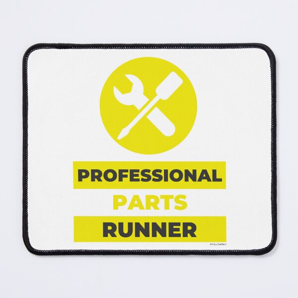 Item preview, Professional Parts Runner designed and sold by giddygoldfinch.
