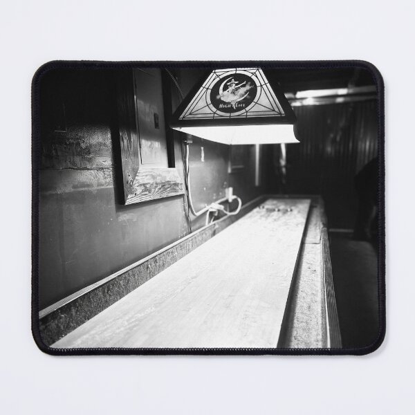 Item preview, Black and White Shuffleboard Table Photography designed and sold by REUP50mm.