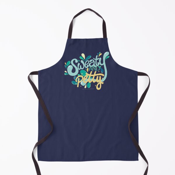 Item preview, Sweaty and Petty Fitness Lettering Quote designed and sold by Rebecca Navarre.