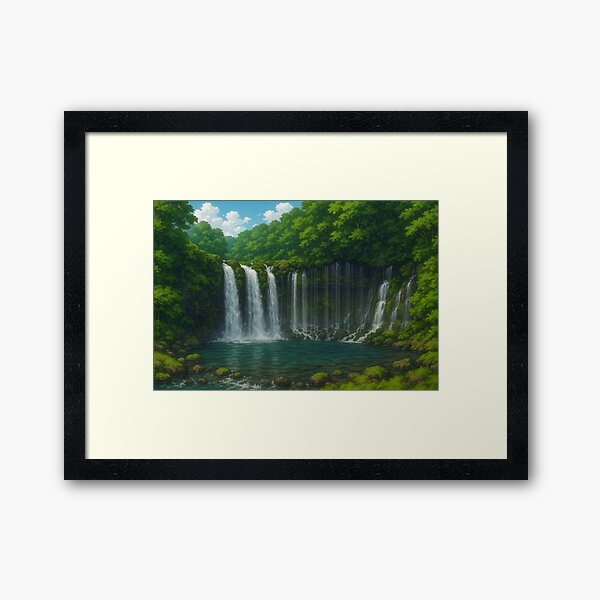 Item preview, The Shiraito Falls at Shizuoka designed and sold by Takeda-art.