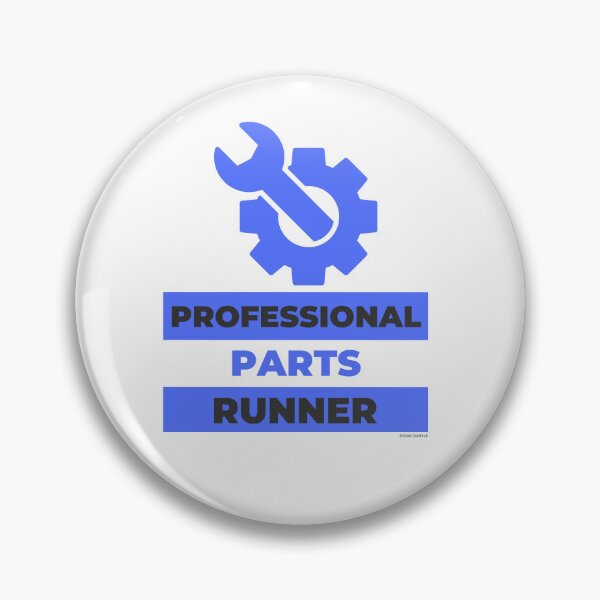 Item preview, Professional Parts Runner designed and sold by giddygoldfinch.