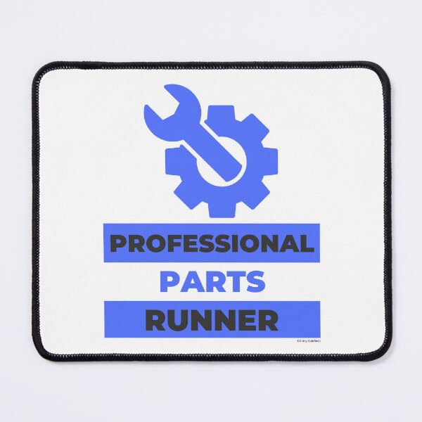 Item preview, Professional Parts Runner designed and sold by giddygoldfinch.