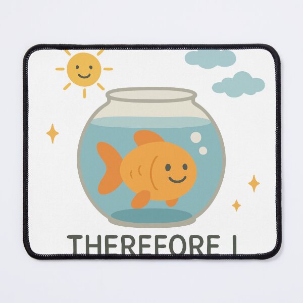 Item preview, I Do Not Think Therefore I Do Not Am designed and sold by BarelyDesigned.