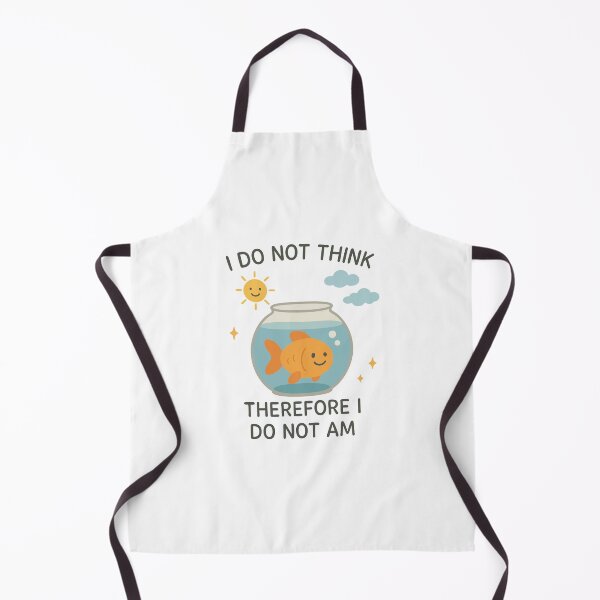 Item preview, I Do Not Think Therefore I Do Not Am designed and sold by BarelyDesigned.