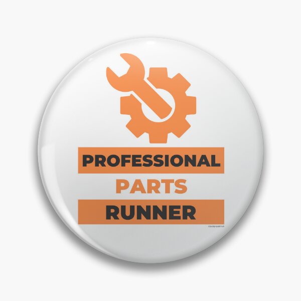 Item preview, Professional Parts Runner Printed Shirt designed and sold by giddygoldfinch.