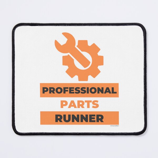 Item preview, Professional Parts Runner Printed Shirt designed and sold by giddygoldfinch.