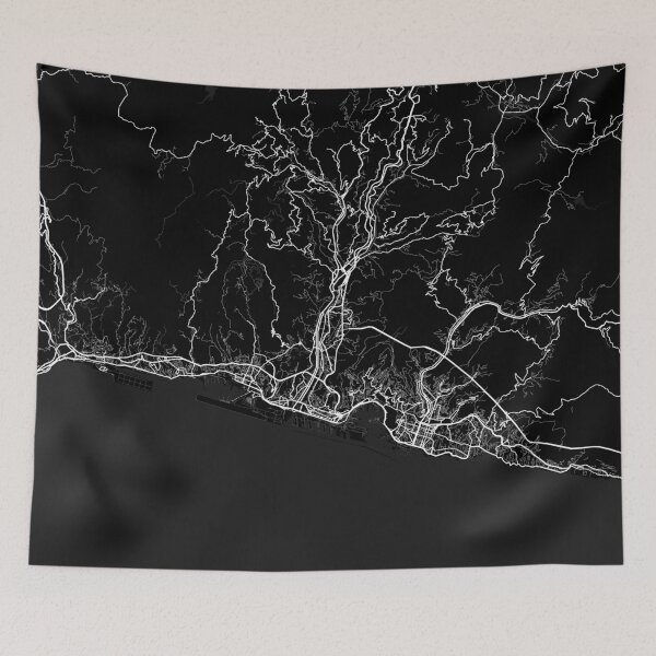 Item preview, Genoa City Map of Italy - Full Moon designed and sold by deMAP.
