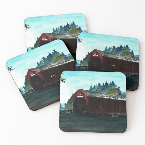 Item preview, Covered Bridge - Point-Wolfe designed and sold by Dureall Ramsdell.