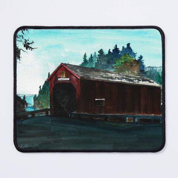 Item preview, Covered Bridge - Point-Wolfe designed and sold by Dureall Ramsdell.