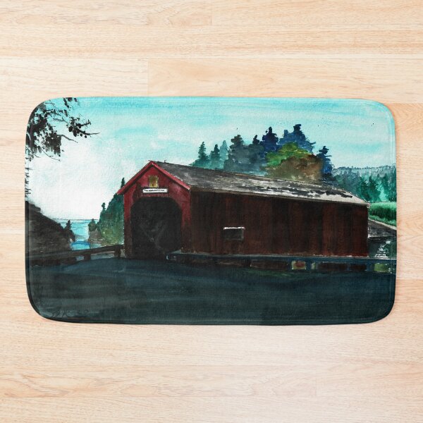 Item preview, Covered Bridge - Point-Wolfe designed and sold by Dureall Ramsdell.