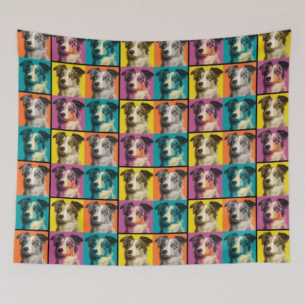 Item preview, Australian Shepherd Andy Warhol Style Pop Art designed and sold by TheAnimalZ00.