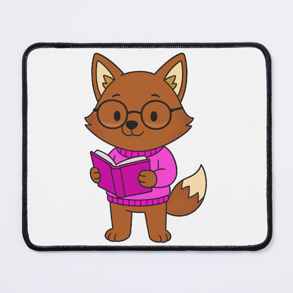 Item preview, Reading Fox - Dark Pink designed and sold by AngelMiette.