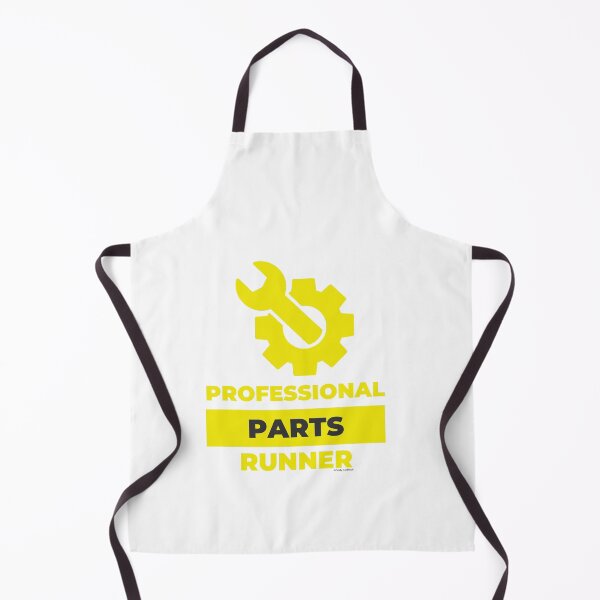Item preview, Professional Parts Runner Apron designed and sold by giddygoldfinch.