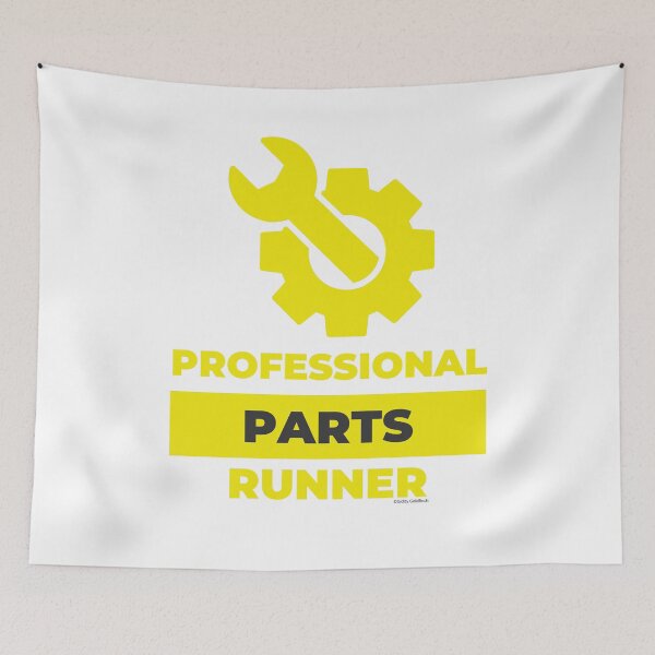 Item preview, Professional Parts Runner Apron designed and sold by giddygoldfinch.
