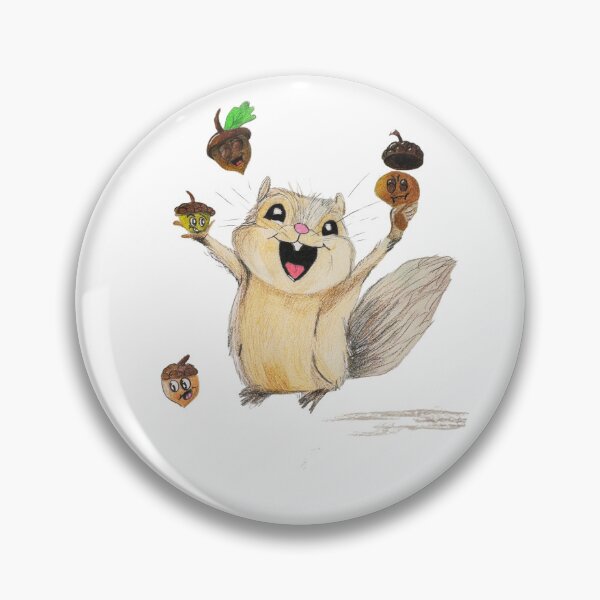 Item preview, Squirrel Holding Nuts designed and sold by Nikkolee62.