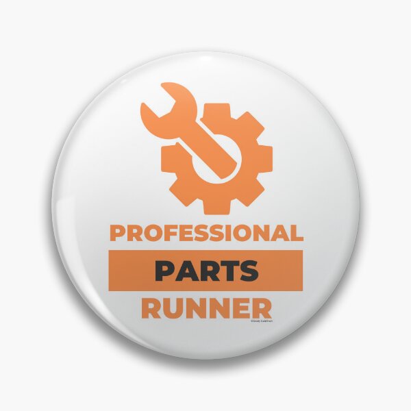Item preview, Professional Parts Runner Floor Pillow designed and sold by giddygoldfinch.