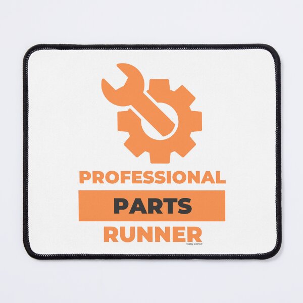 Item preview, Professional Parts Runner Floor Pillow designed and sold by giddygoldfinch.