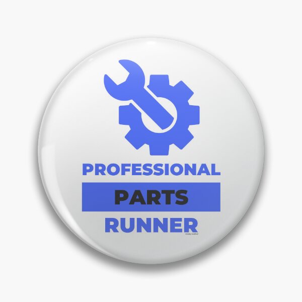 Item preview, Professional Parts Runner designed and sold by giddygoldfinch.