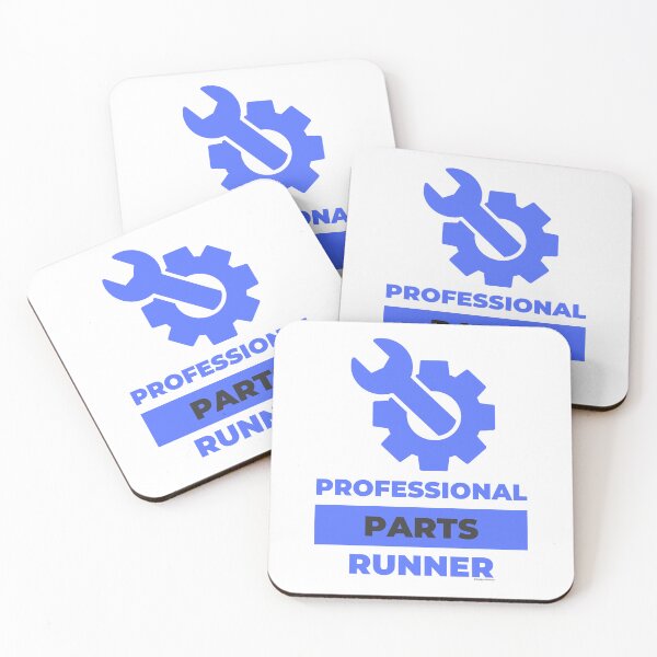 Item preview, Professional Parts Runner designed and sold by giddygoldfinch.