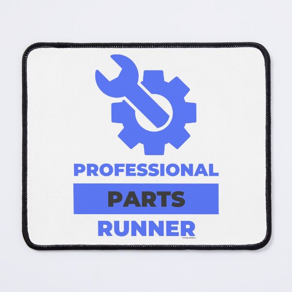 Item preview, Professional Parts Runner designed and sold by giddygoldfinch.