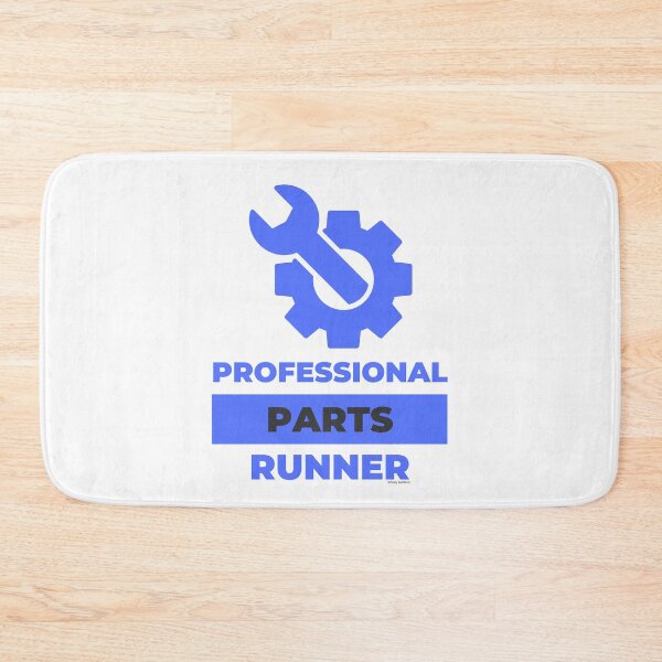 Item preview, Professional Parts Runner designed and sold by giddygoldfinch.