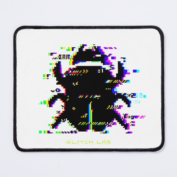 Item preview, Glitch Bug – Cyberpunk Glitchcore Shirt Design designed and sold by GL!TCH LAB.
