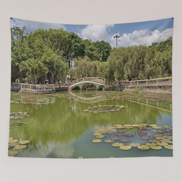 Item preview, Serene nature in a Vietnamese urban park designed and sold by franck380.