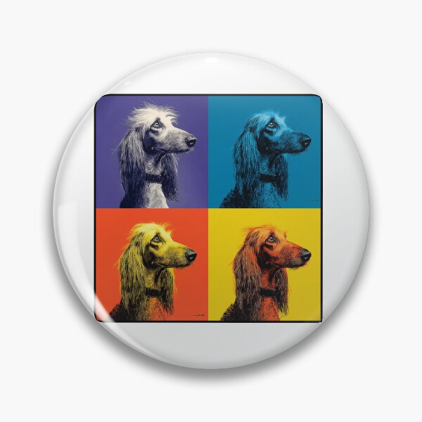 Artikelvorschau, Afghanischer Windhund im Andy Warhol-Stil, Pop-Art entworfen und verkauft von TheAnimalZ00.
