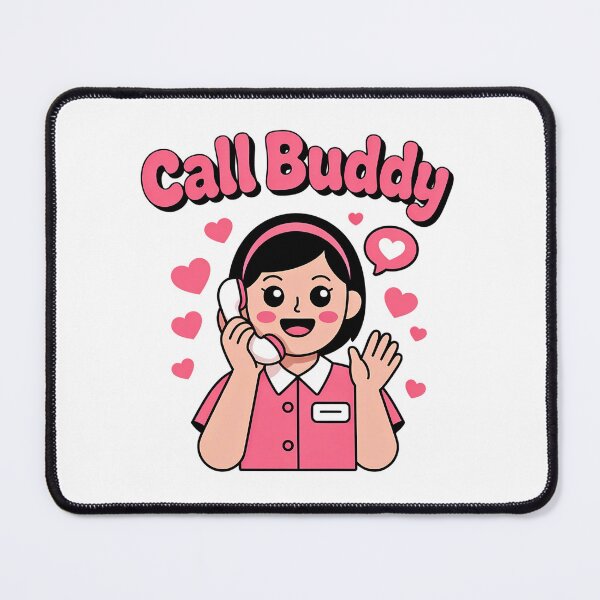 Item preview, Call Buddy Cute Customer Hero designed and sold by Taans-Creation.