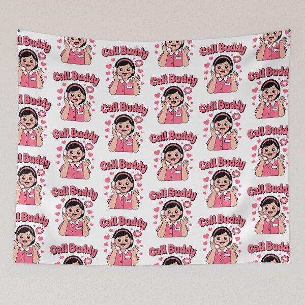 Item preview, Call Buddy Cute Customer Hero designed and sold by Taans-Creation.